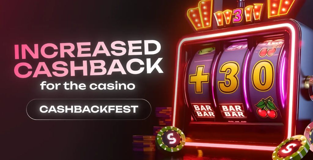 Sneket Casino — CashbackFest, повышенный кэшбэк каждую неделю